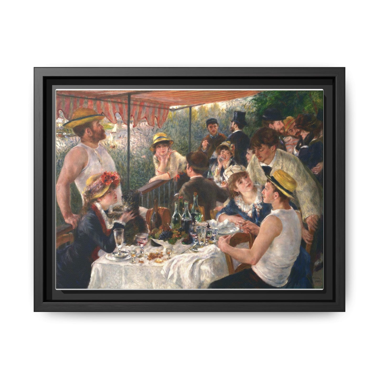 Luncheon of the Boating Party | Pierre-Auguste Renoir - Framed -