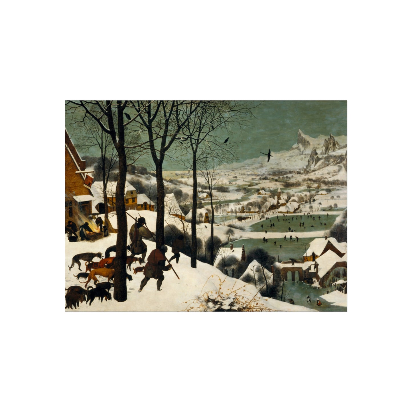 Hunters in the Snow | Pieter Bruegel - Giclée -