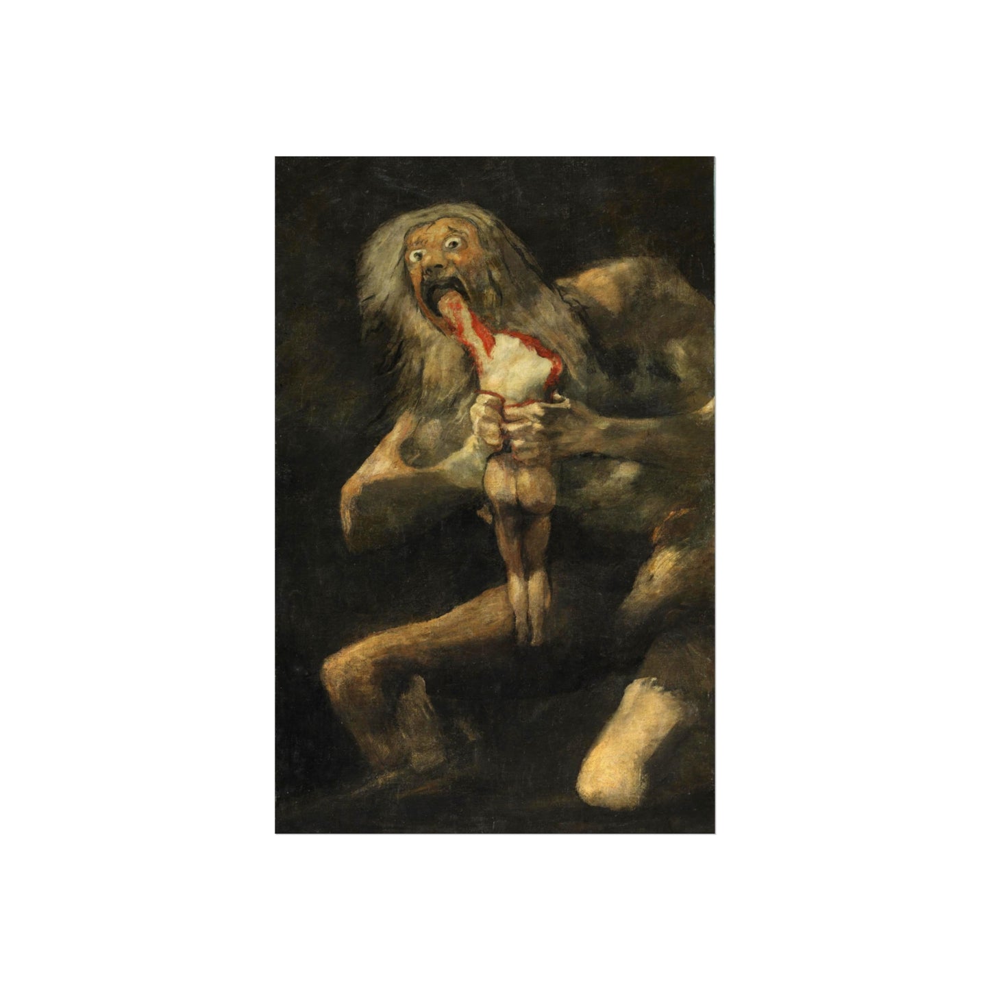 Saturn Devouring His Son | Francisco de Goya - Giclée -