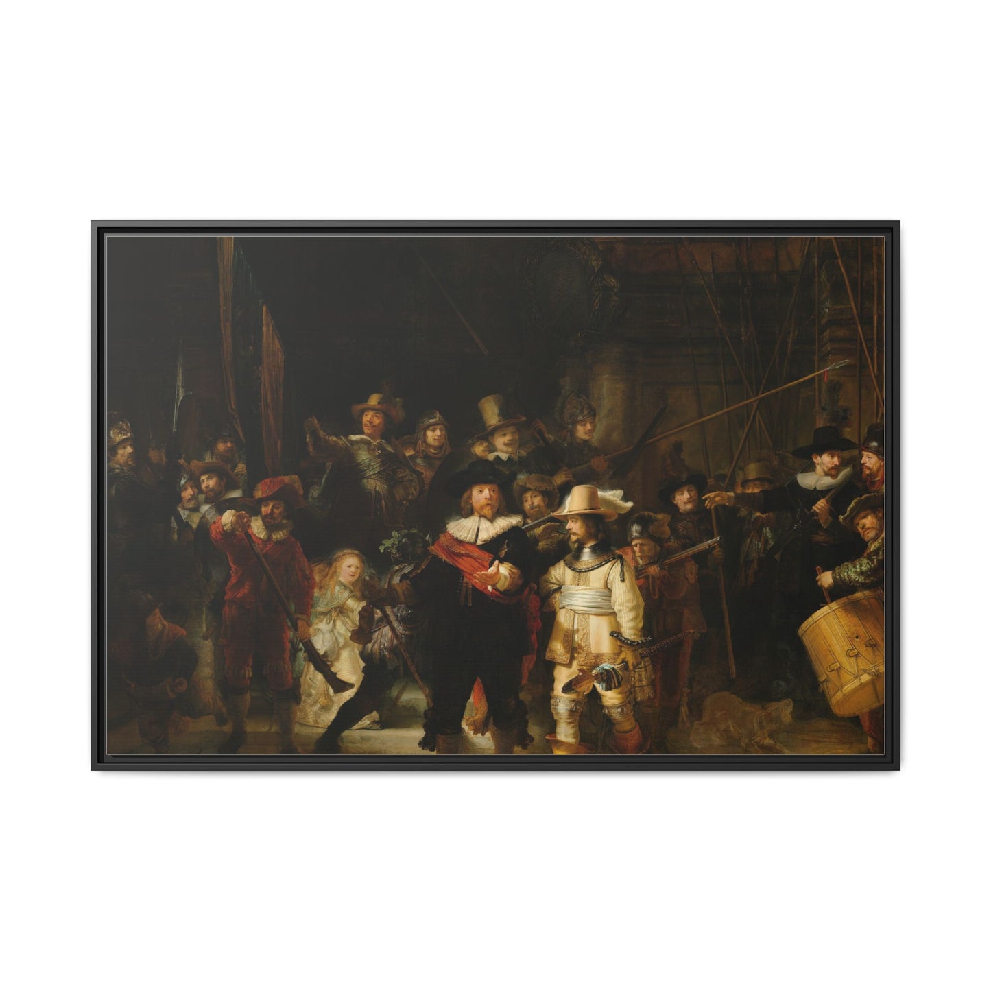 The Night Watch | Rembrandt - Framed -