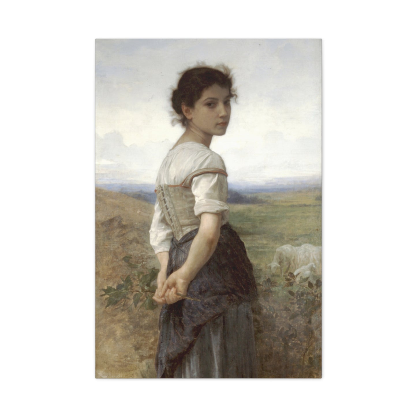 Young Shepherdess | William-Adolphe Bouguereau - Canvas -