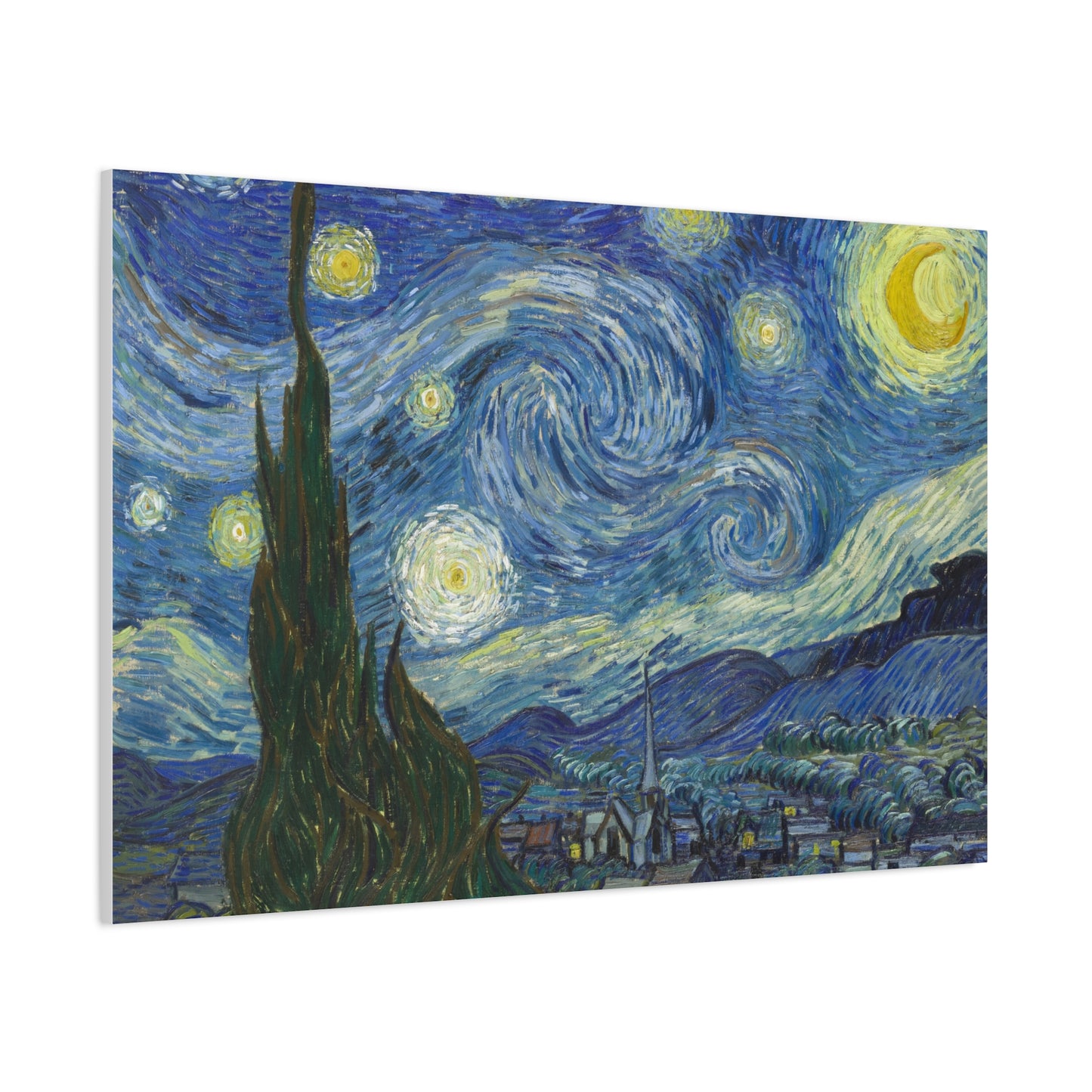 The Starry Night | Vincent van Gogh - Canvas -