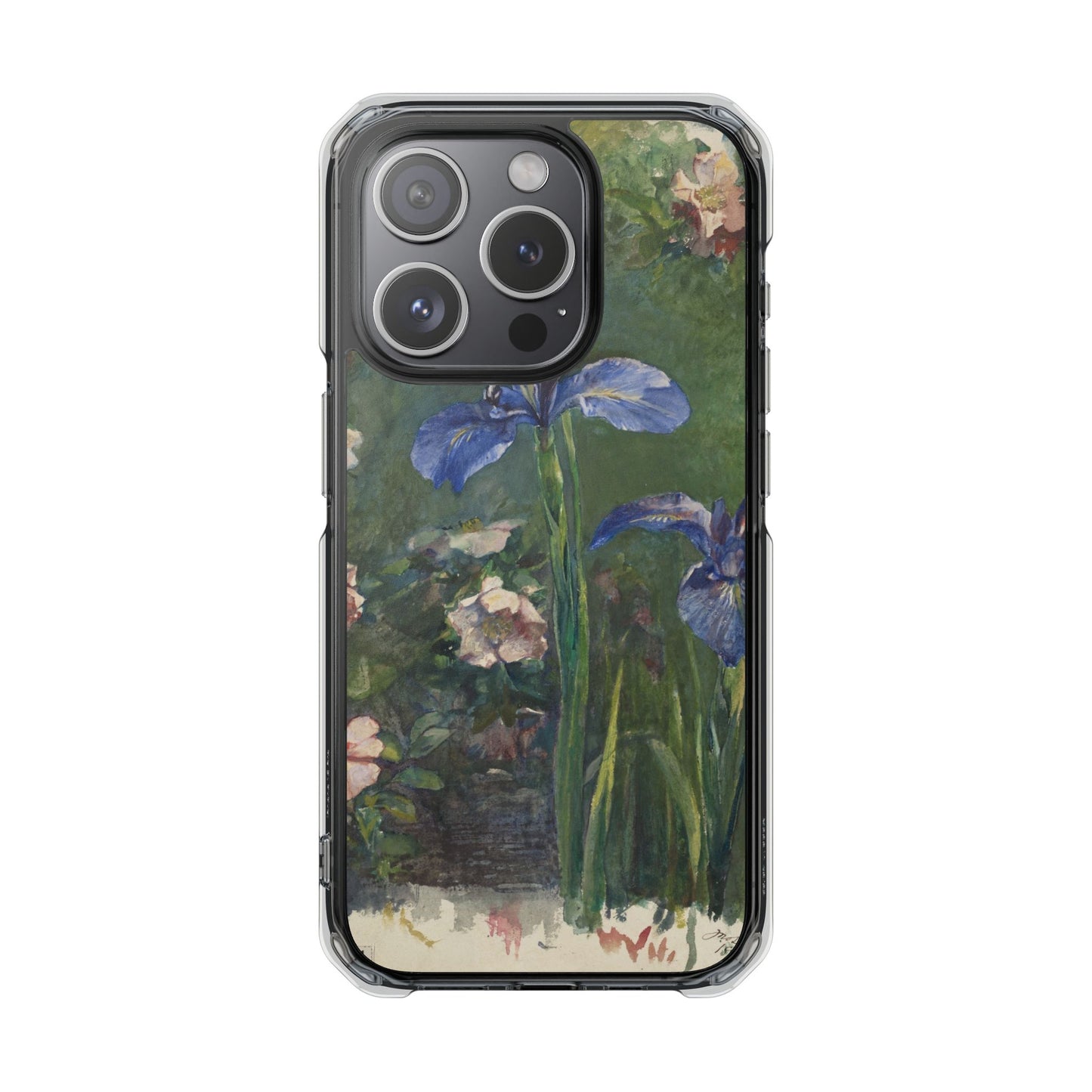 Roses and Irises | Slim Case