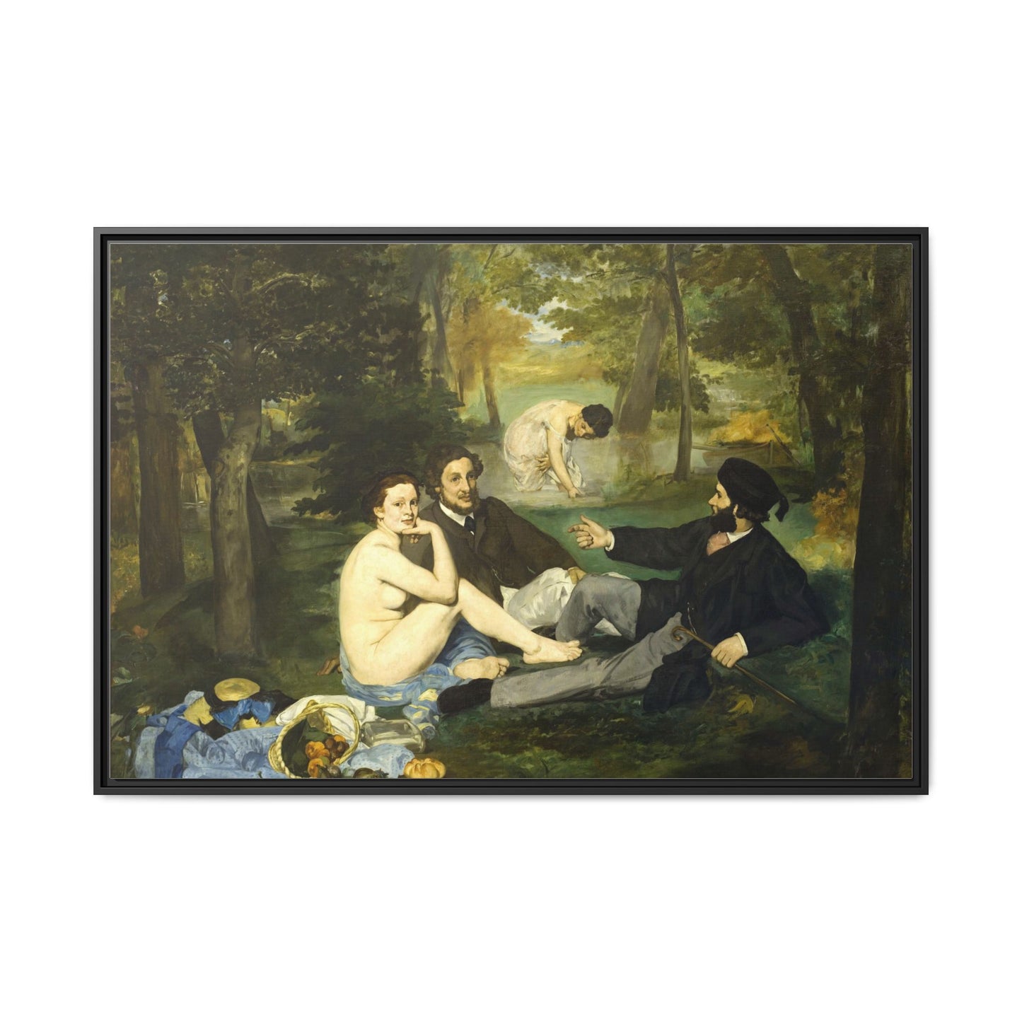 Luncheon on the Grass | Édouard Manet  - Framed -