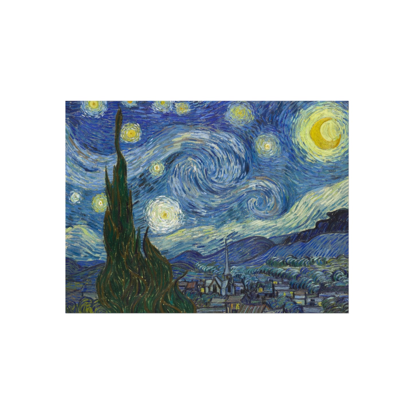 The Starry Night | Vincent van Gogh - Giclée -