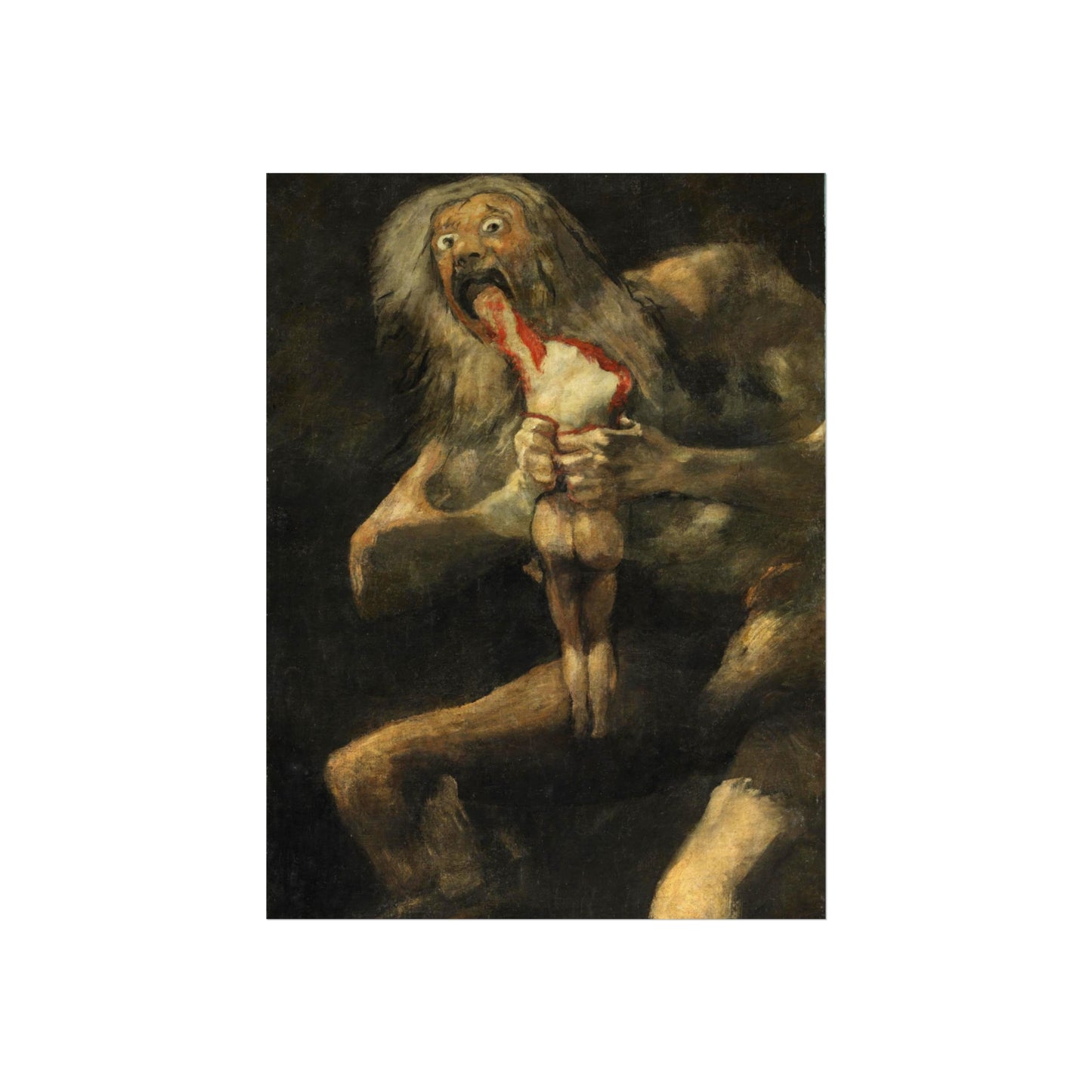 Saturn Devouring His Son | Francisco de Goya - Giclée -