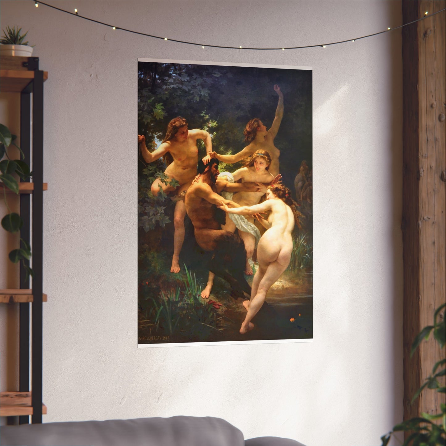 Nymphs and Satyr | William-Adolphe Bouguereau - Giclée -