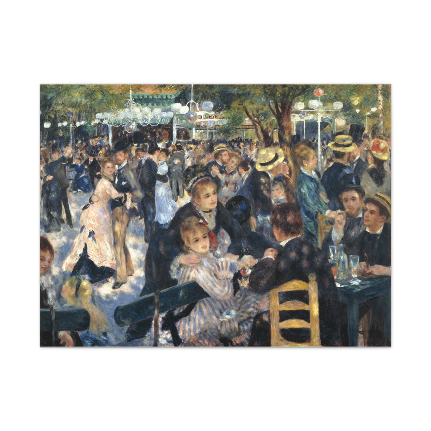 The Dance at the Moulin de la Galette | Pierre-Auguste Renoir - Canvas -