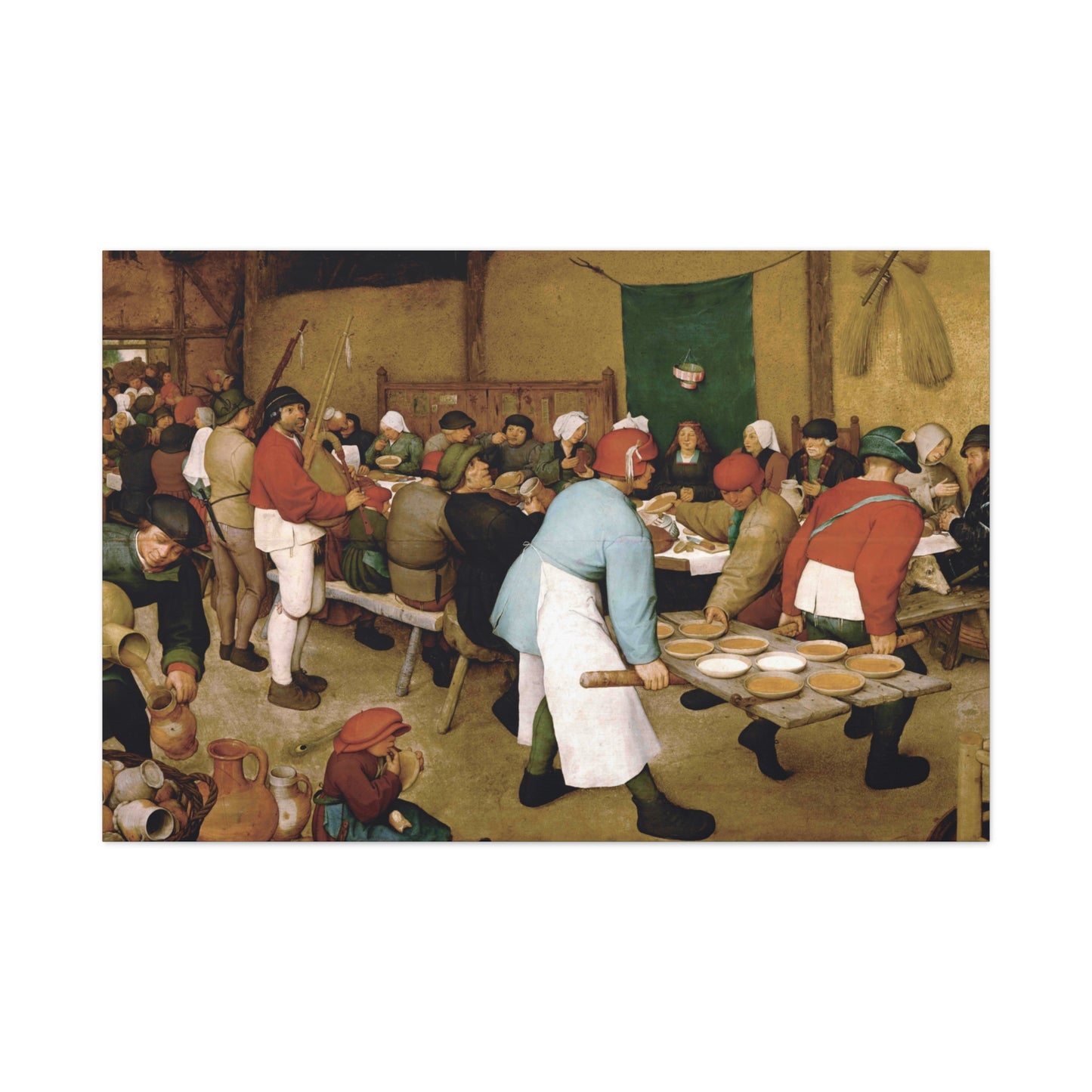 The Peasant Wedding | Pieter Bruegel - Canvas -