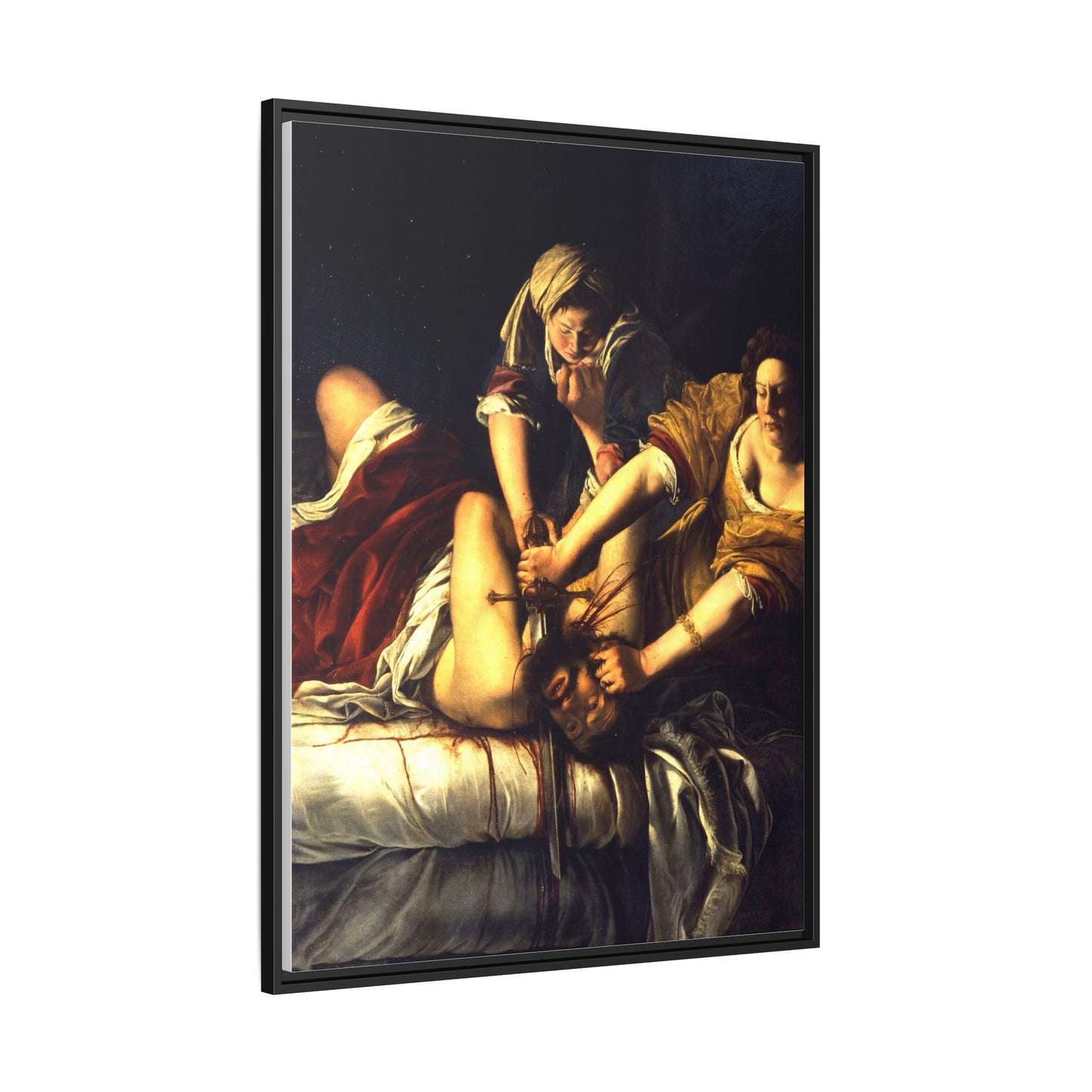 Judith Beheading Holofernes | Artemisia Gentileschi - Framed -