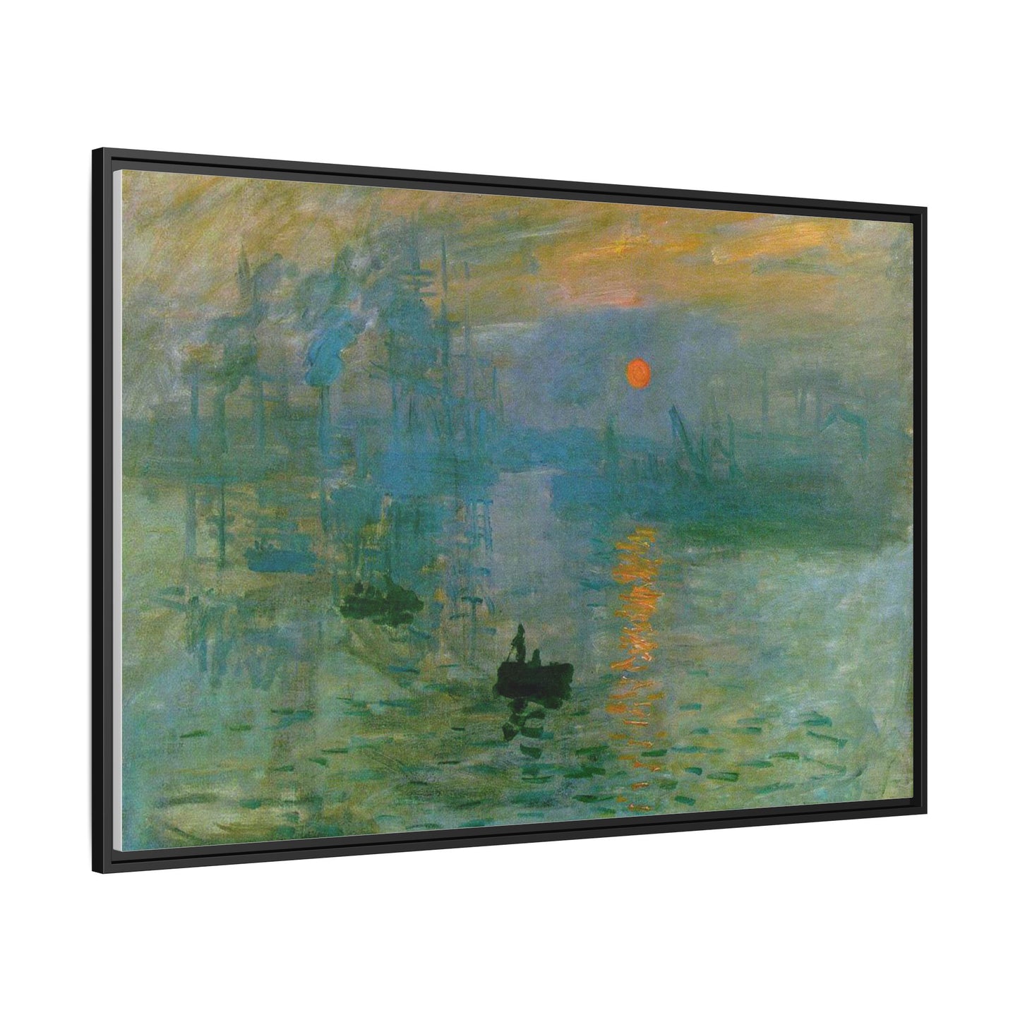 Impression, Sunrise | Claude Monet - Framed -