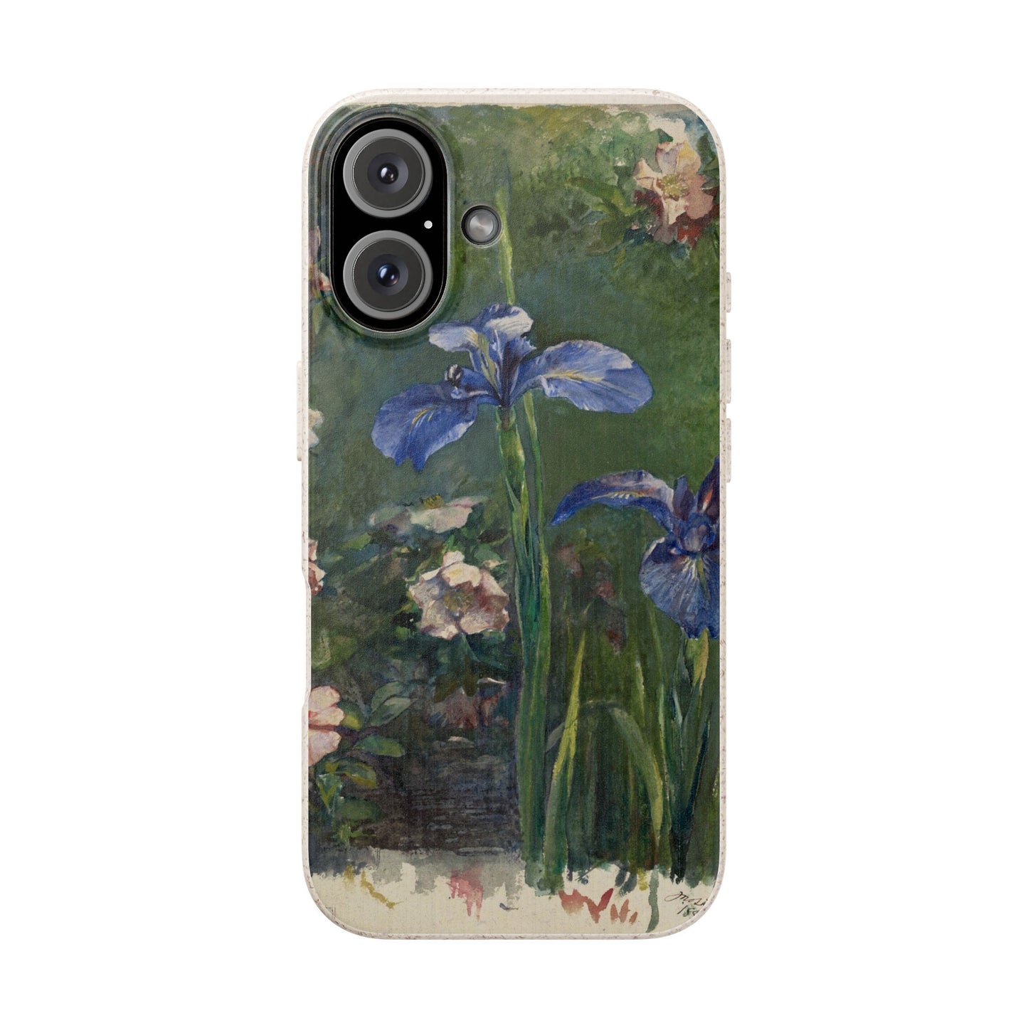 Roses and Irises | Bamboo Fibre Case