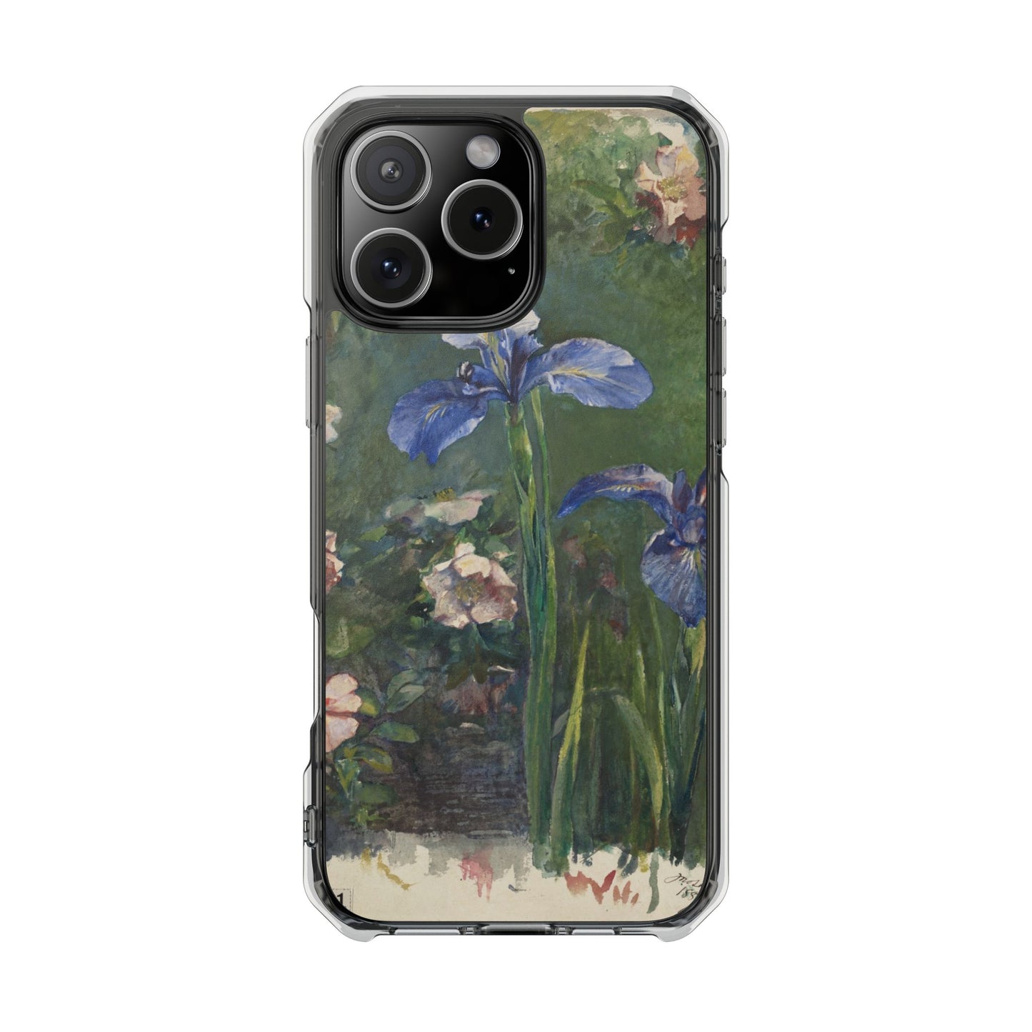 Roses and Irises | Slim Case