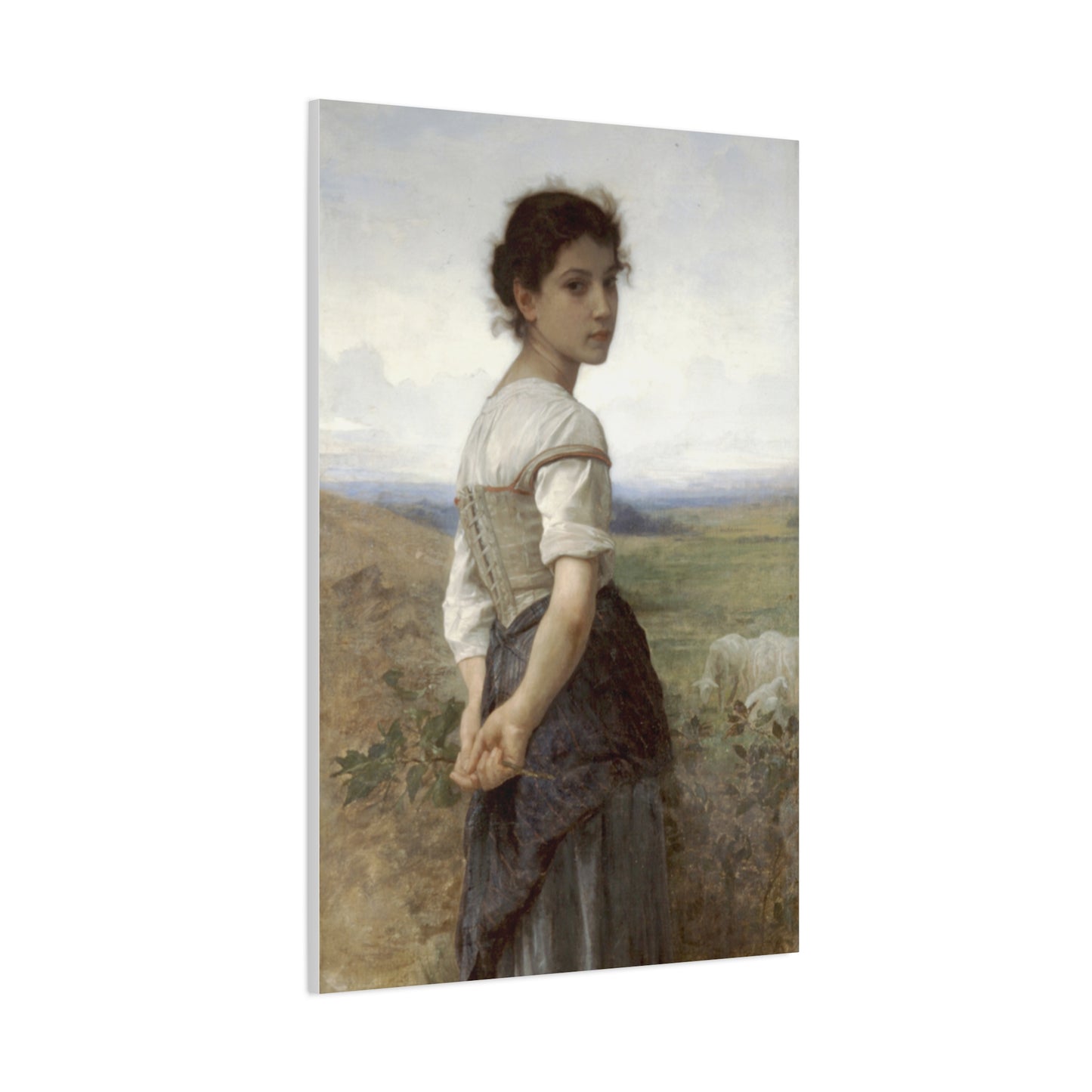 Young Shepherdess | William-Adolphe Bouguereau - Canvas -