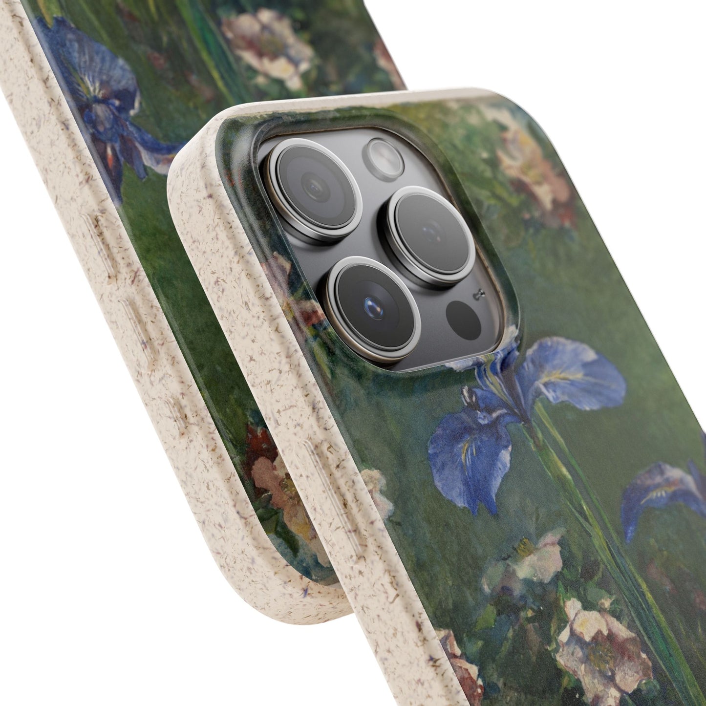 Roses and Irises | Bamboo Fibre Case