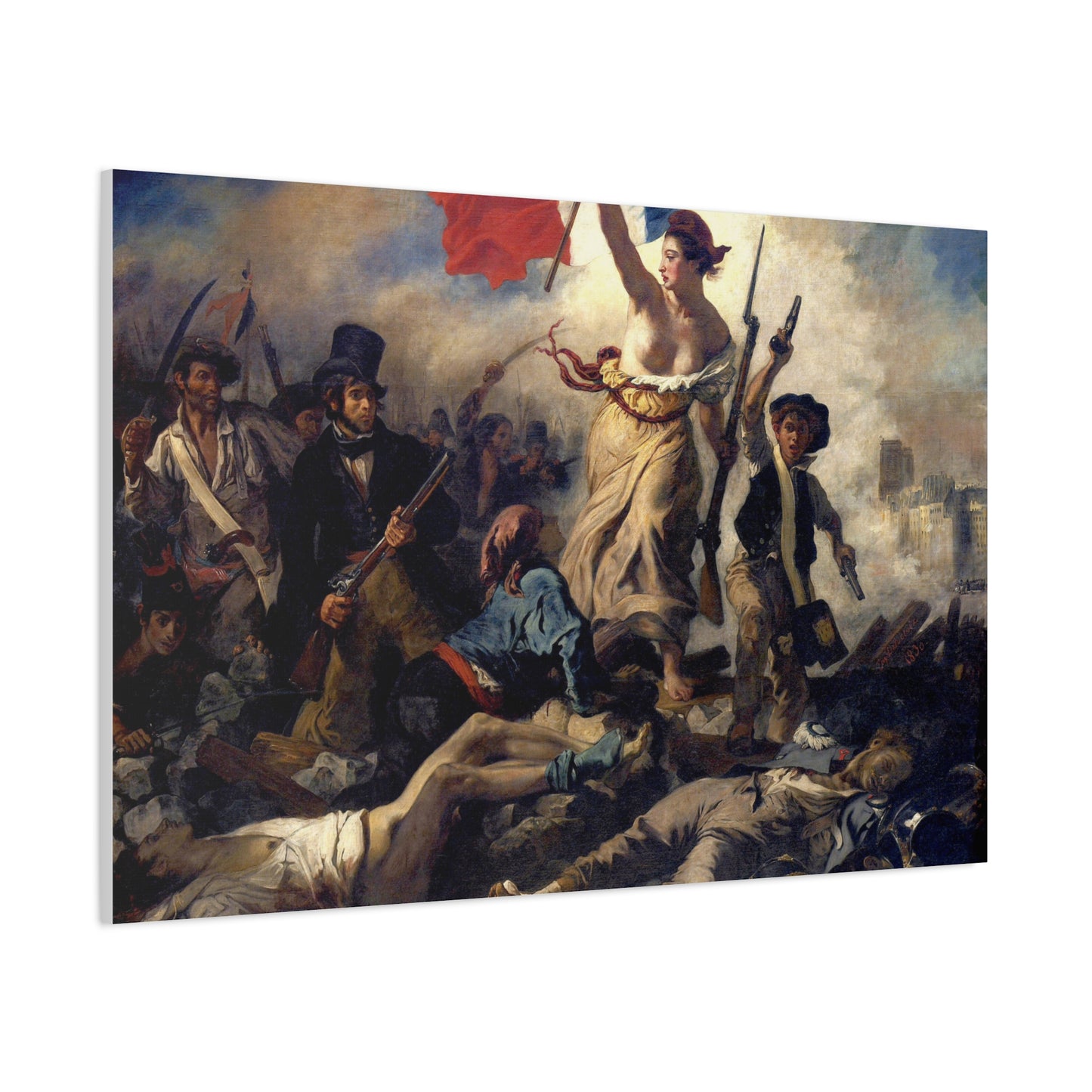 Liberty Leading the People | Eugène Delacroix - Canvas -