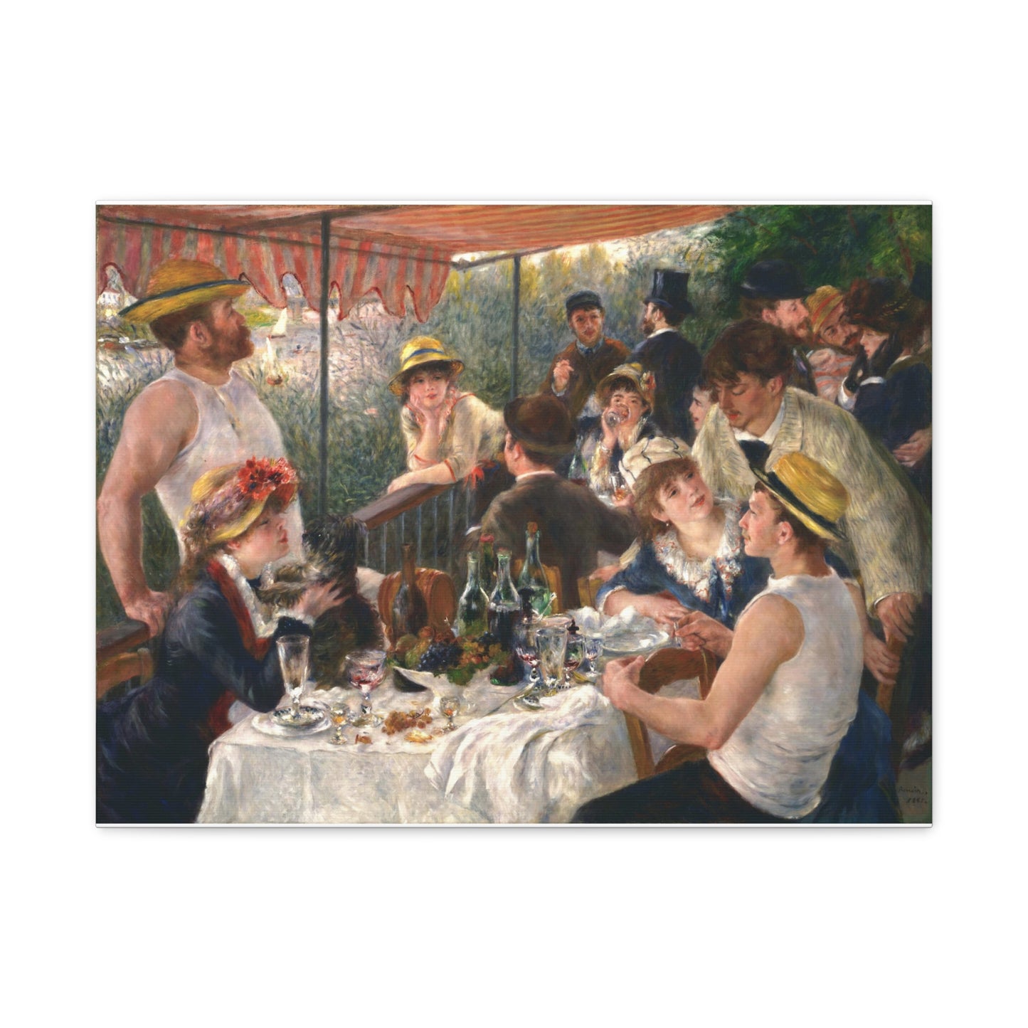 Luncheon of the Boating Party | Pierre-Auguste Renoir - Canvas -