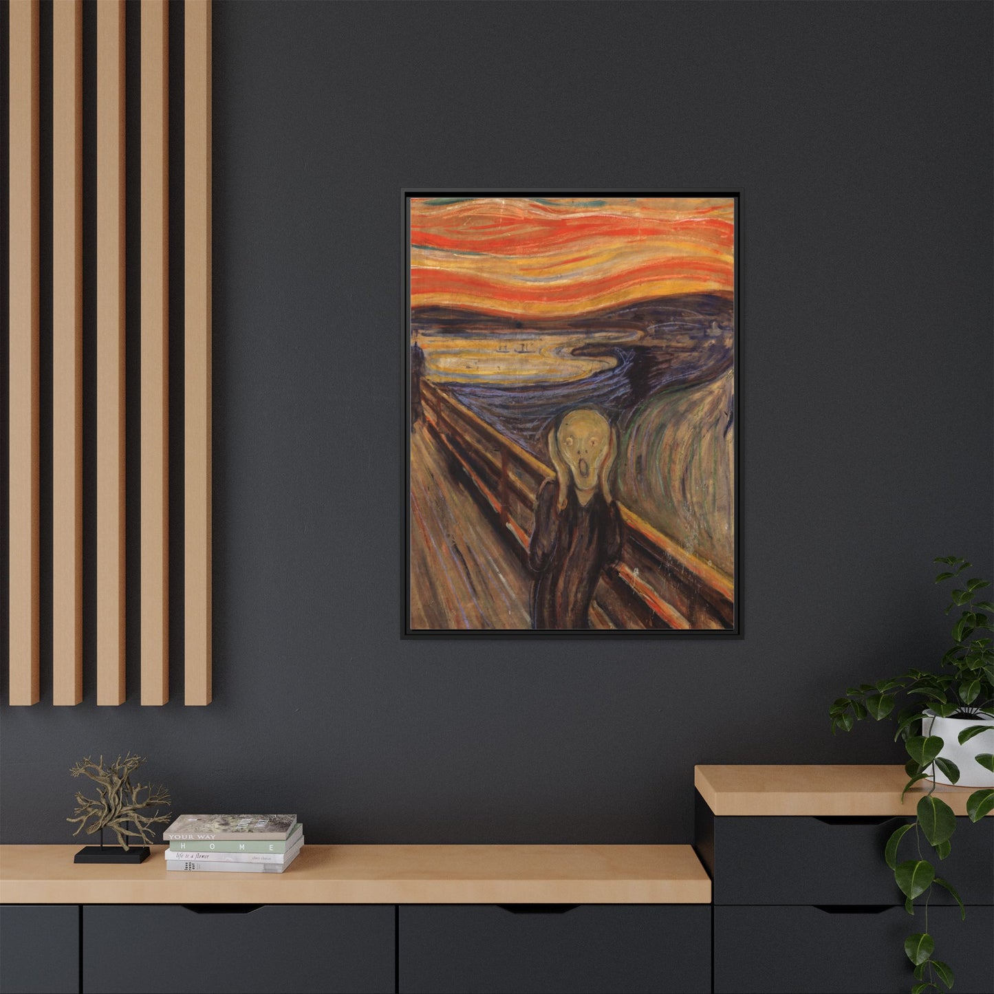 The Scream | Edvard Munch - Framed -