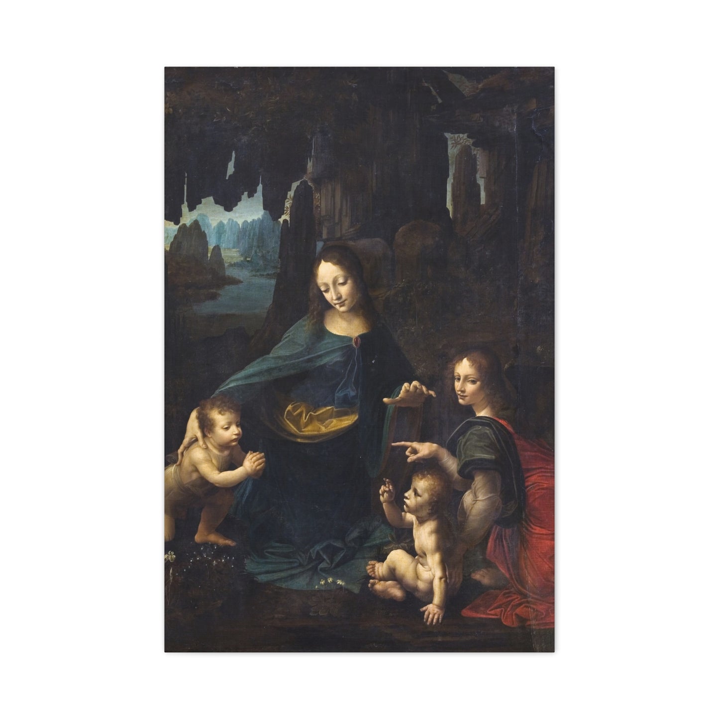 Virgin of the Rocks | Leonardo da Vinci - Canvas -