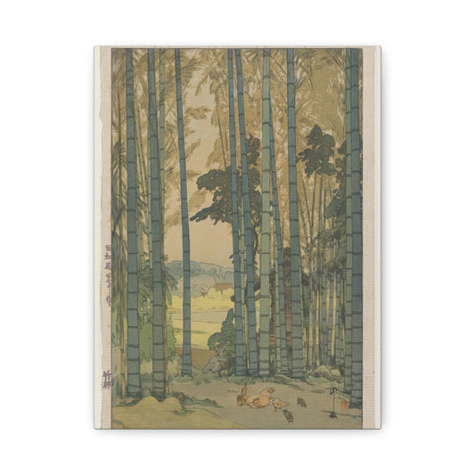 Small Bamboo Grove | Hiroshige - Canvas -