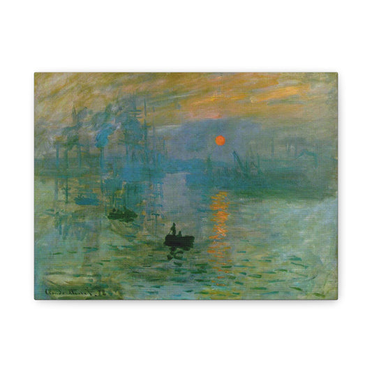 Impression, Sunrise | Claude Monet - Canvas -