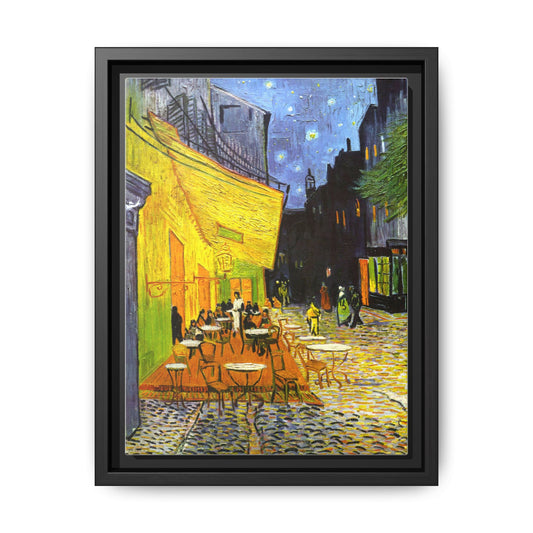 Café Terrace at Night | Vincent van Gogh - Framed -