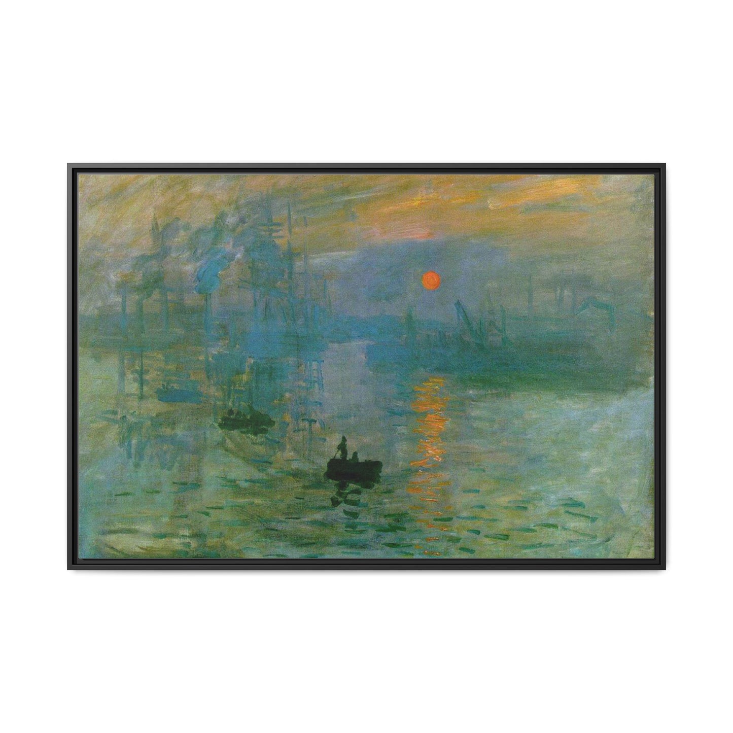 Impression, Sunrise | Claude Monet - Framed -