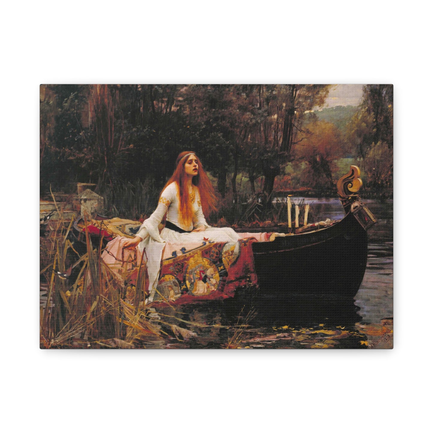 The Lady of Shalott | John William Waterhouse - Canvas -