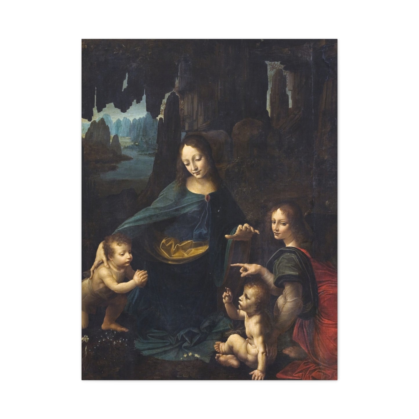 Virgin of the Rocks | Leonardo da Vinci - Canvas -