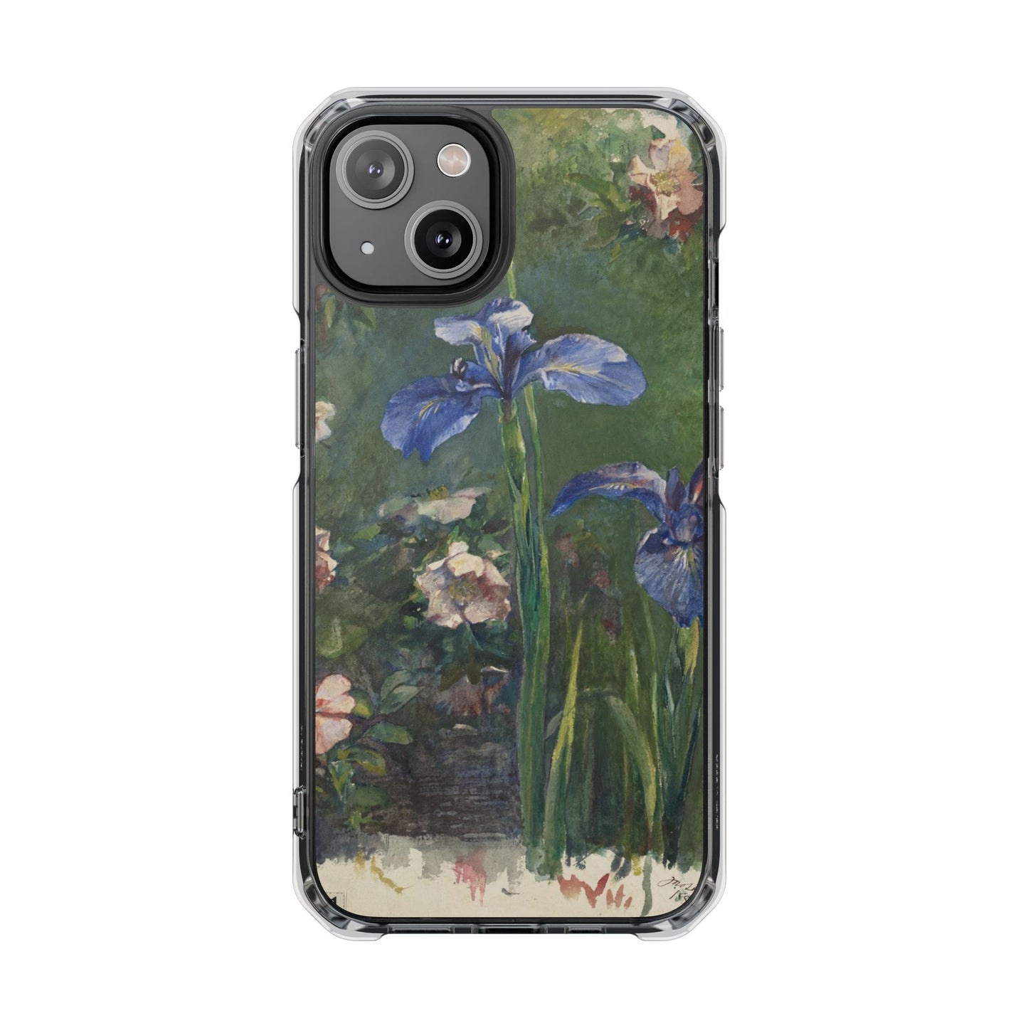 Roses and Irises | Slim Case