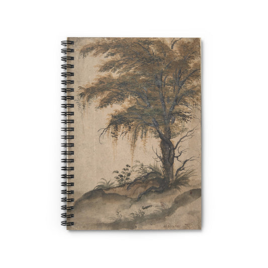 Study of a Tree - Ruled Line Note -