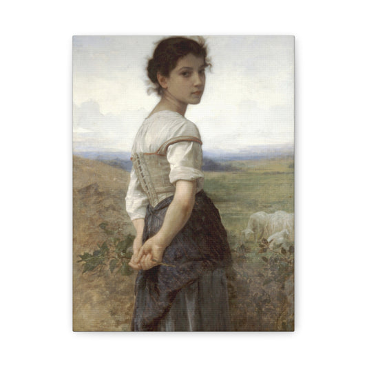 Young Shepherdess | William-Adolphe Bouguereau - Canvas -