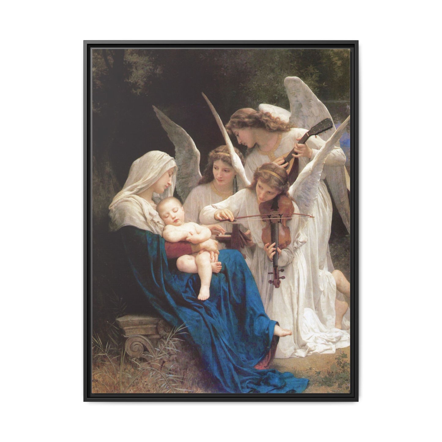 Song of the Angels | William-Adolphe Bouguereau - Framed -