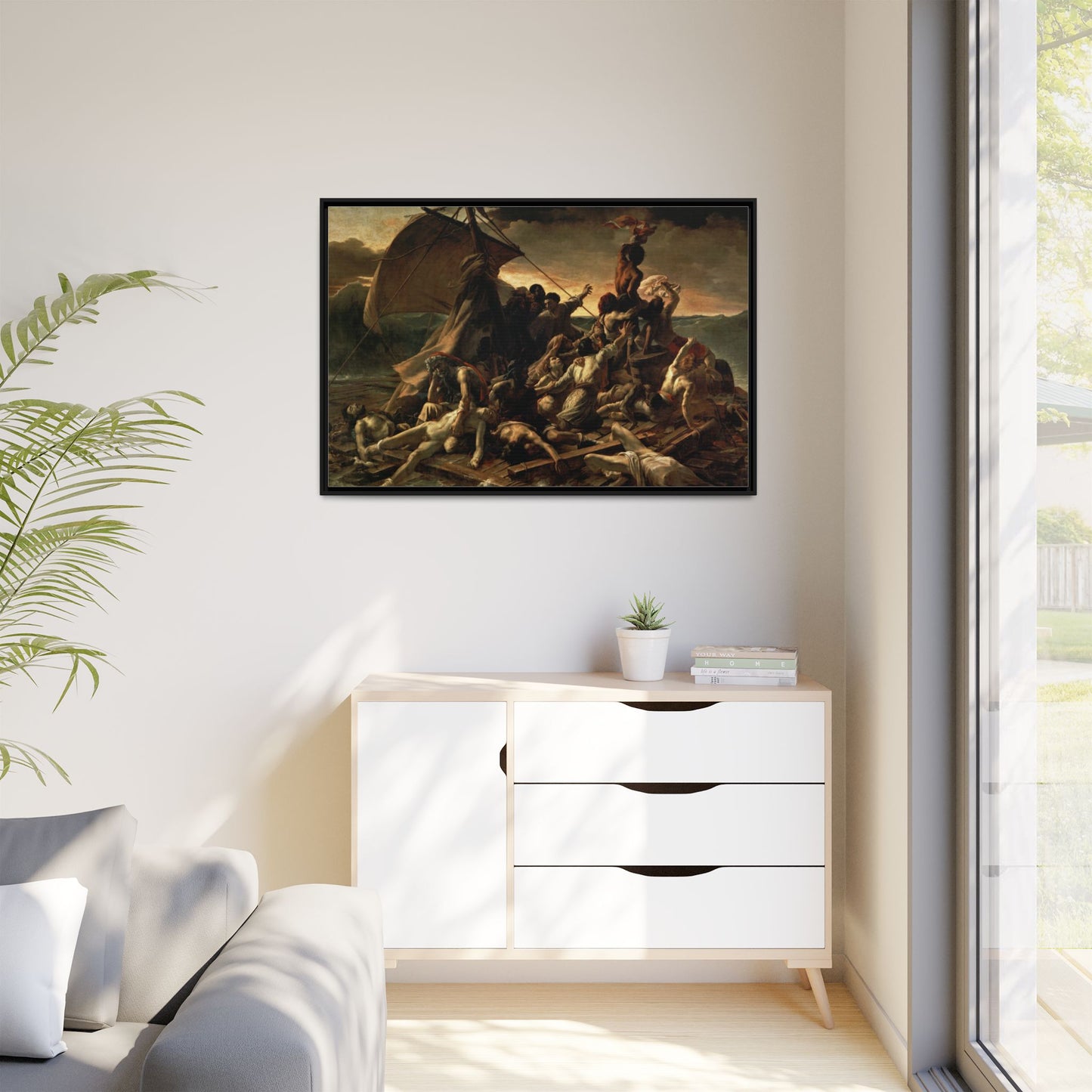 The Raft of the Medusa | Théodore Géricault - Framed -