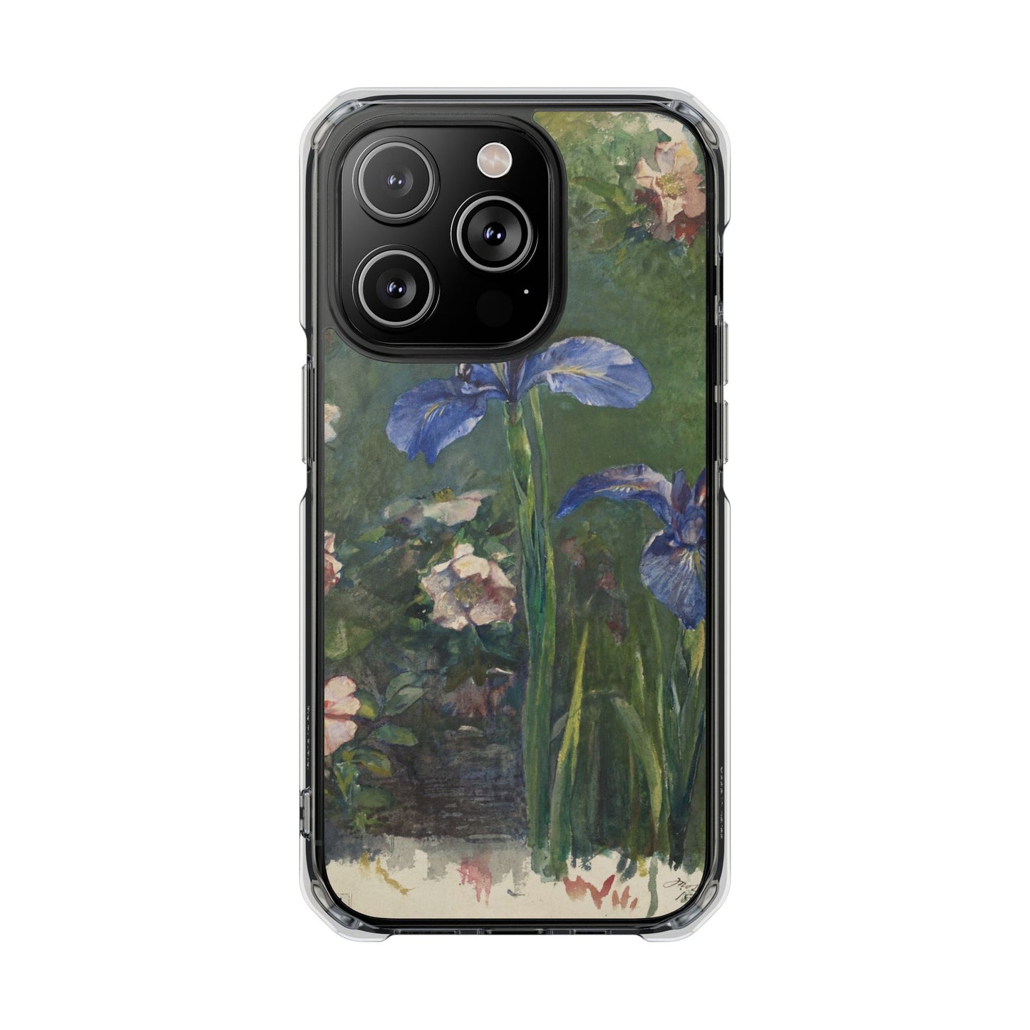 Roses and Irises | Slim Case