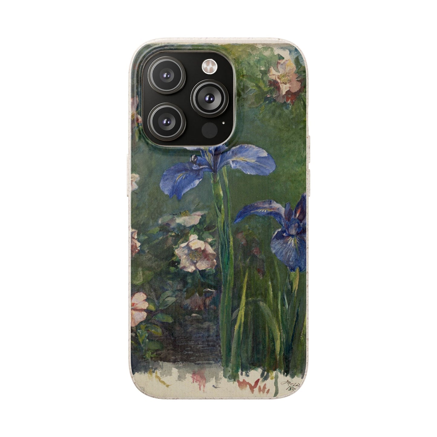 Roses and Irises | Bamboo Fibre Case