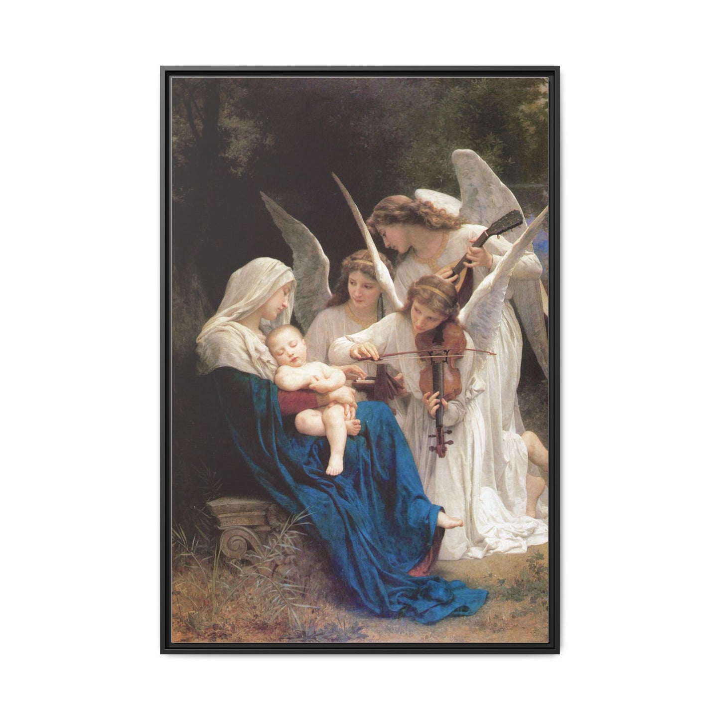 Song of the Angels | William-Adolphe Bouguereau - Framed -