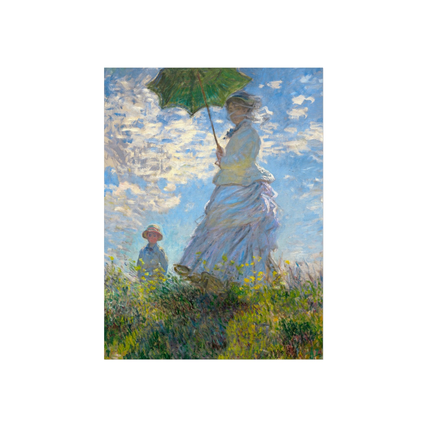 Woman with a Parasol | Claude Monet - Giclée -