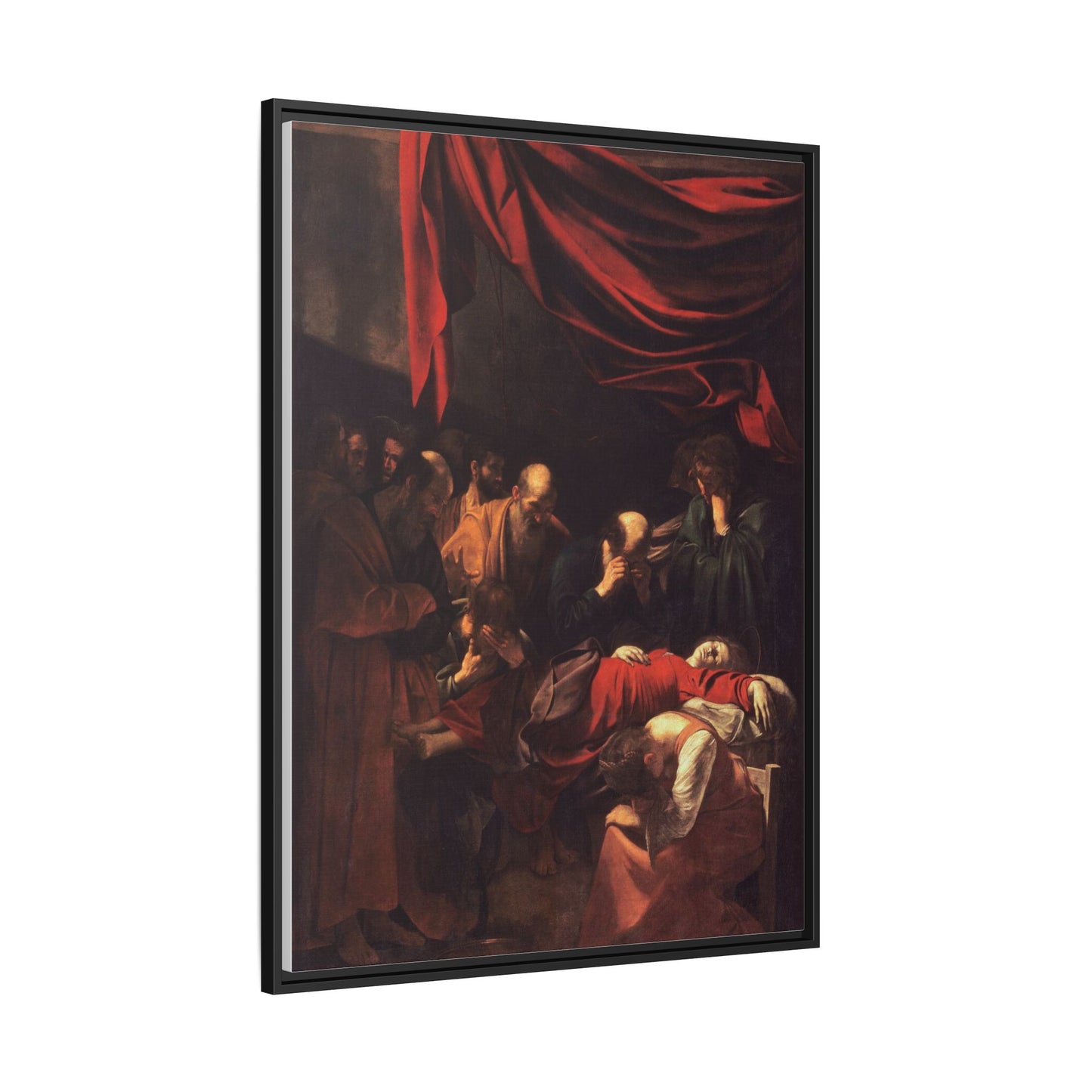 The Death of the Virgin | Caravaggio - Framed -