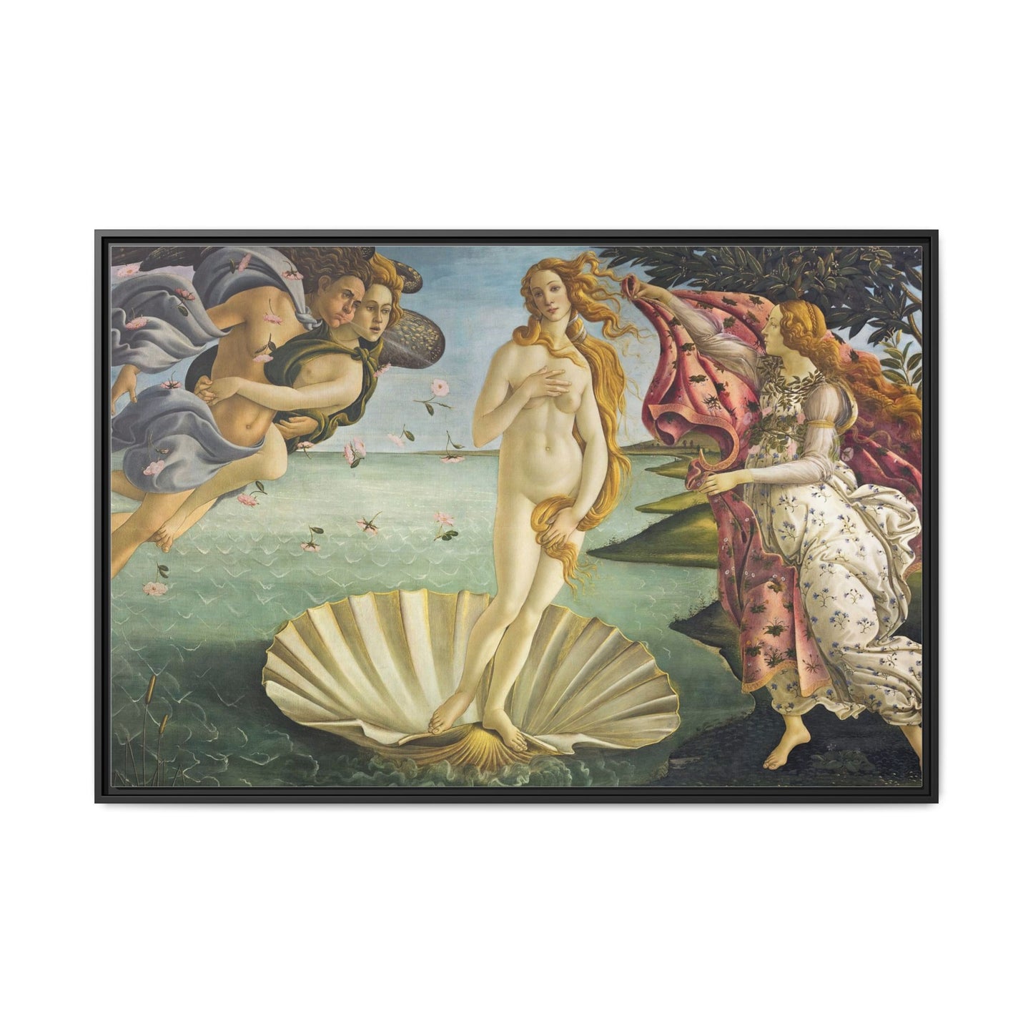 The Birth of Venus | Sandro Botticelli - Framed -