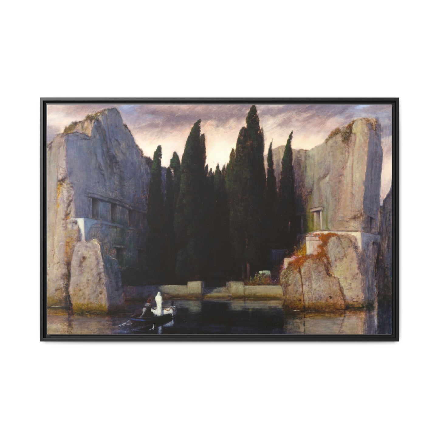 Isle of the Dead | Arnold Böcklin - Framed -