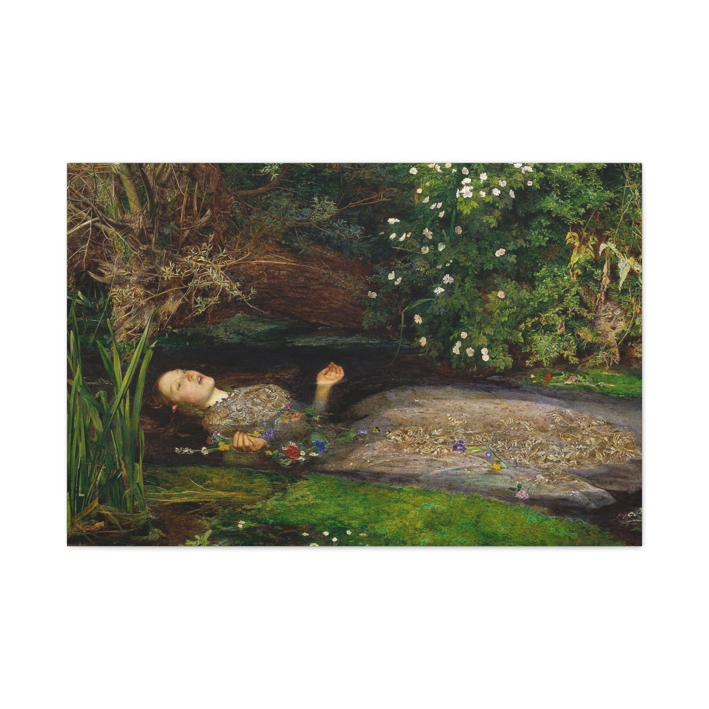 Ophelia | John Everett Millais - Canvas -