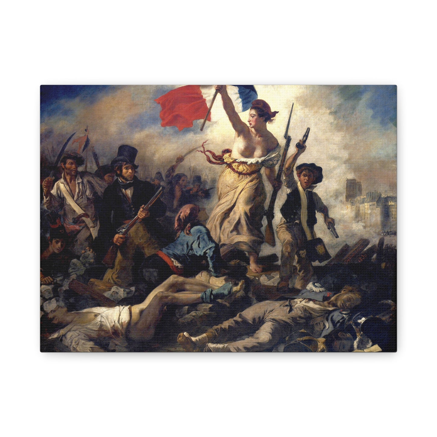 Liberty Leading the People | Eugène Delacroix - Canvas -