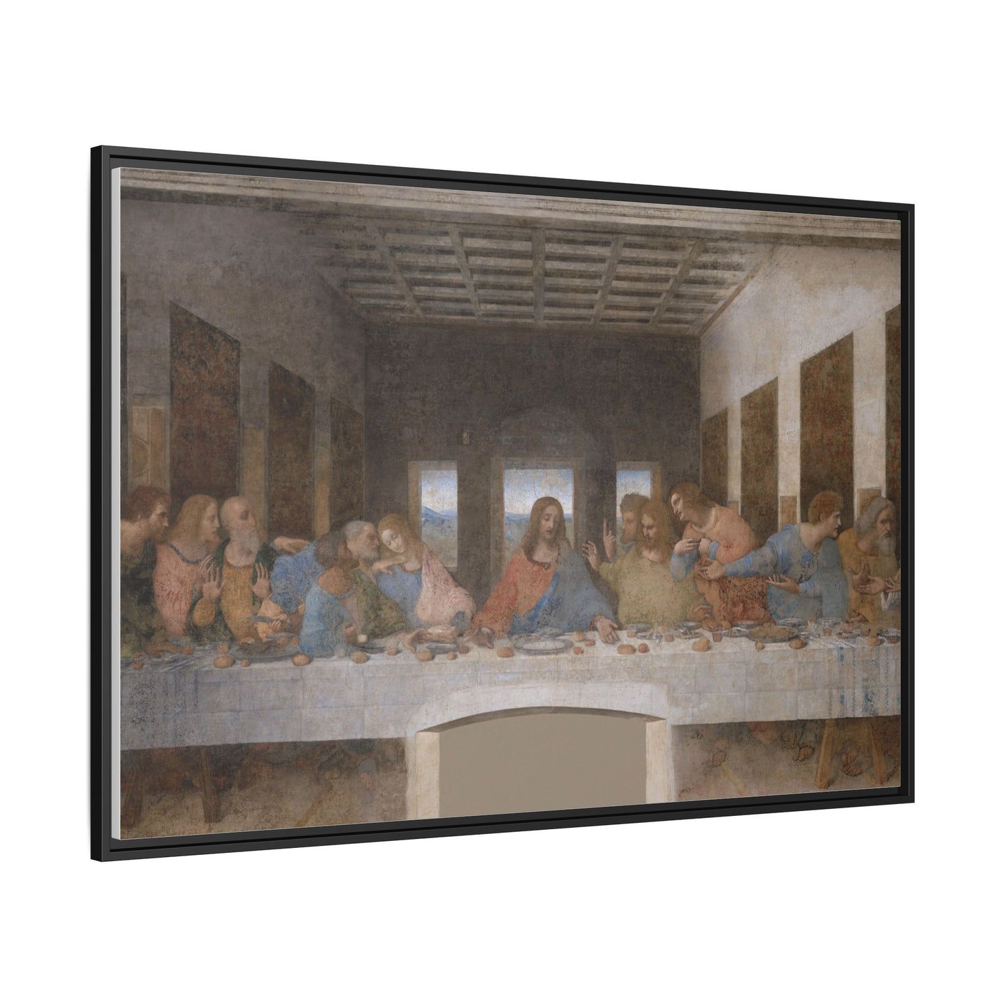 The Last Supper | Leonardo da Vinci  - Framed -