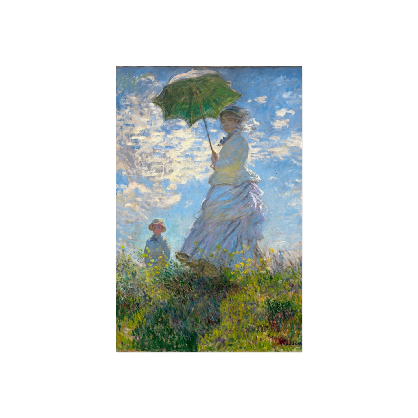 Woman with a Parasol | Claude Monet - Giclée -