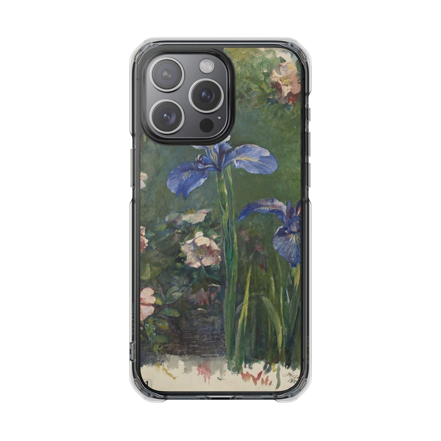 Roses and Irises | Slim Case