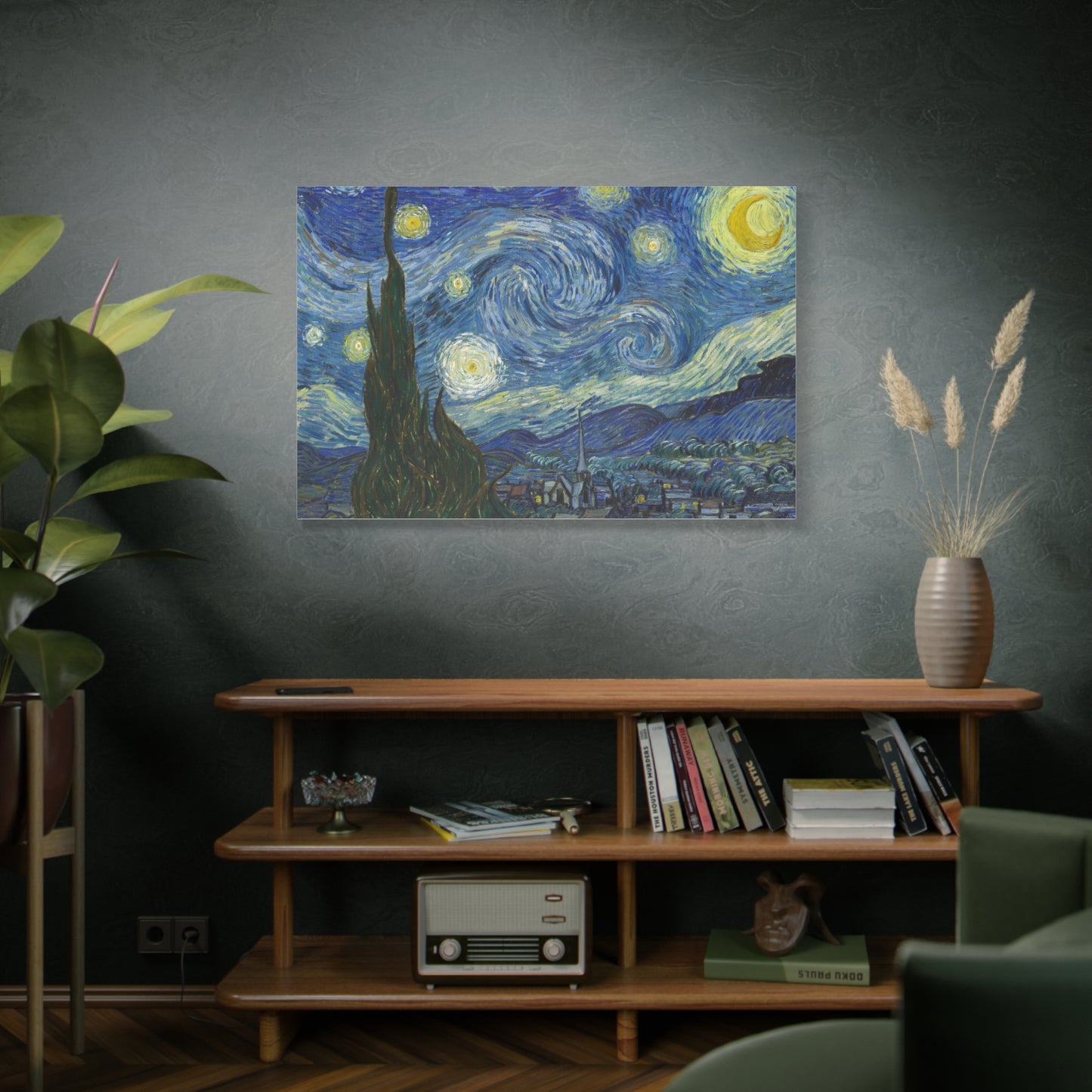 The Starry Night | Vincent van Gogh - Canvas -