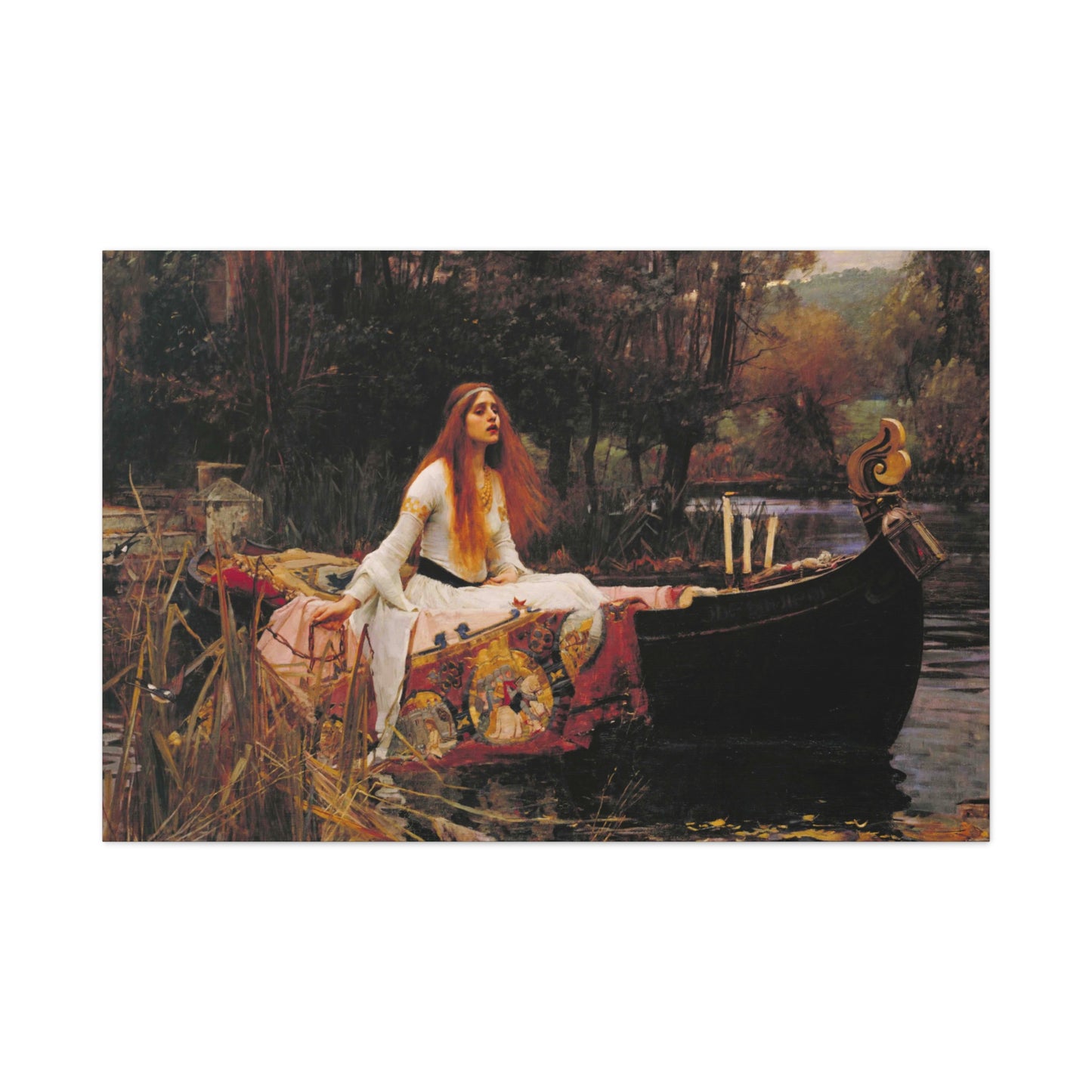 The Lady of Shalott | John William Waterhouse - Canvas -