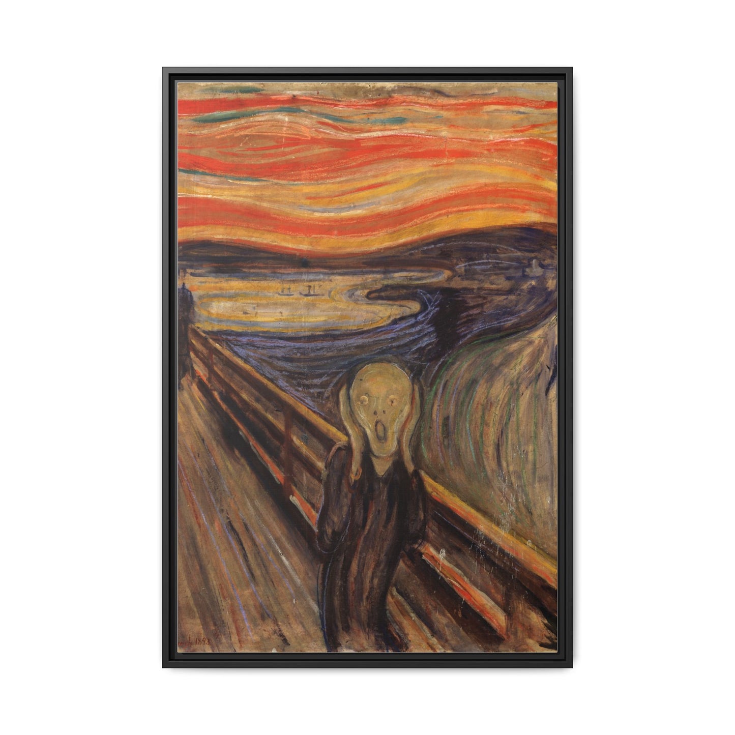 The Scream | Edvard Munch - Framed -