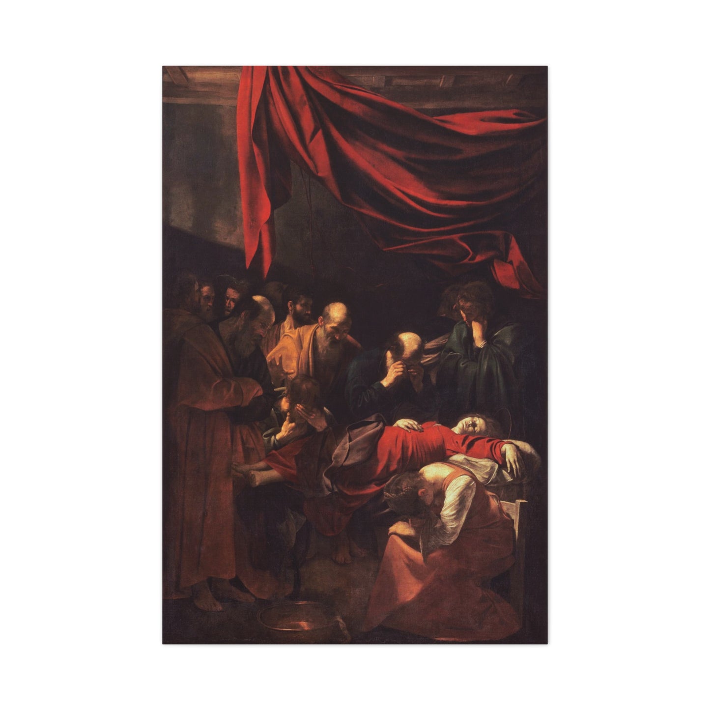 The Death of the Virgin | Caravaggio - Canvas -